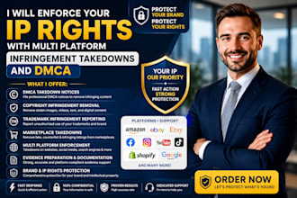enforce your IP rights with multi platform infringement takedowns and dmca