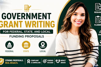 government grant writing for federal, state, and local funding proposals