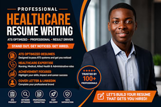 write medical, nursing, and healthcare resumes