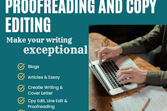 proofread and edit your documents for grammer mistakes