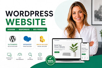 do wordpress website on gutenberg, wpbakery, bricks builder