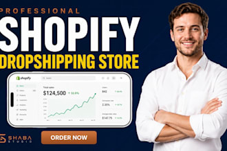 design or redesign your shopify dropshipping store and ecommerce website