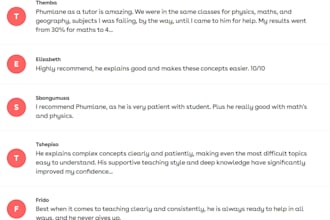 tutor you in college mathematics and physics, all online