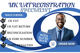 do UK vat registration and file vat return with hmrc