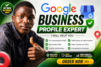 setup google my business fix suspended gmb reisntate business profile suspension