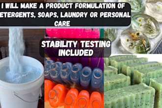 formulate detergents, soaps, laundry, and personal care products