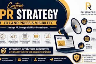create a winning PR strategy for media coverage and brand exposure