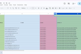 build a targeted b2b email list for saas startups