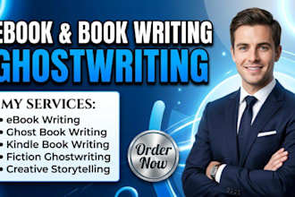 ghostwrite your ebook fiction ebook ghostwriter non fiction ebook ghostwriter