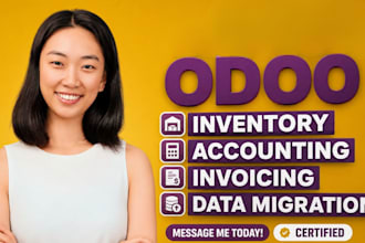 setup odoo inventory accounting odoo invoicing data migration erp