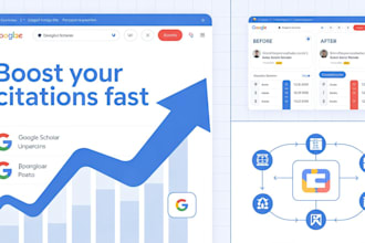 increase and backdate google scholar citations using researchgate and  journals