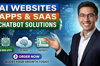 develop ai chatbot, custom chatgpt ai agent for  business website