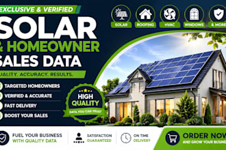 provide exclusive solar and homeowner sales leads