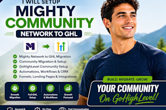 setup mighty community network to ghl migration community migration ghl setup