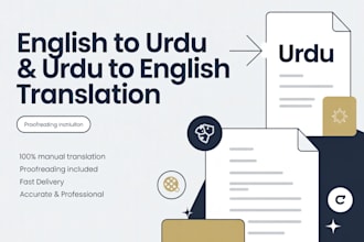 be your native urdu translation services