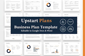 create, edit or rewrite your business plan