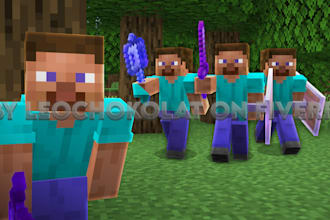 make you a minecraft thumbnail