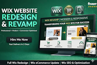redesign wix website revamp wix update wix website edit wix ecommerce website