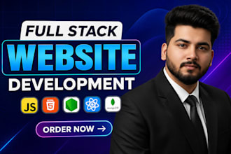 develop a full stack website with smooth UI and solid backend