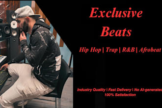 produce hip hop and trap beats for you