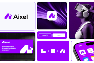 do modern logo design, brand identity full branding kit