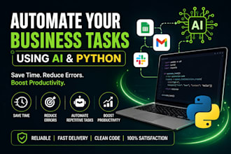 automate your business tasks using ai and python
