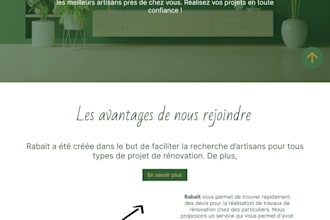 analyse, refonte et maquette site web