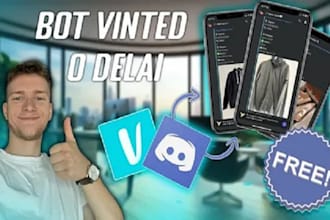 create a vinted scraping bot and vinted automation tools
