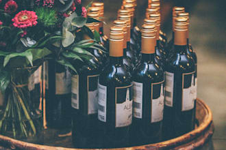 design wine label for your drinks