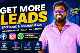 generate whatsapp leads using facebook and instagram ads