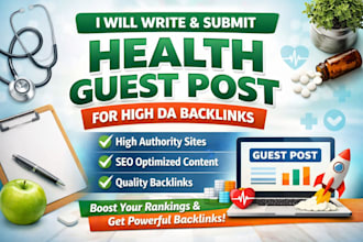 do health guest posting and backlink outreach on authority blogs