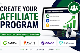 setup uppromote goaffpro bixgrow shopify affiliate program