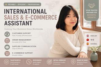 be your international sales and e commerce assistant
