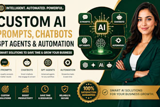 build ai chatbot and gpt automation for your business