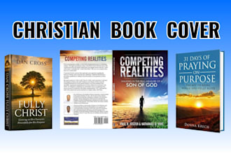 fix edit design christian book cover,devotional, kindle, paperback for KDP, lulu