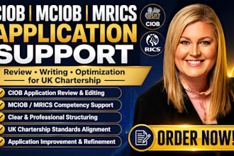 write and optimize ciob mciob mrics fciob and apc application professionally