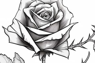 draw modern and trendy tattoo design