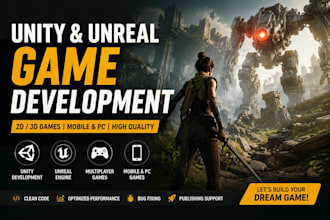 do unreal engine game development, develop unreal engine game, ue5 blueprints