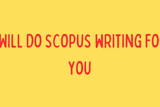 be you scopus writer