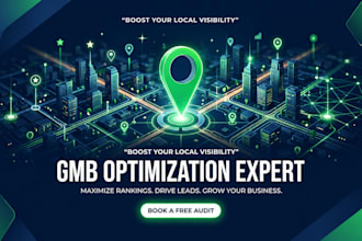 optimize your gmb profile for local SEO and google maps ranking