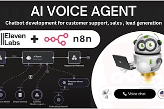 build ai voice agent chatbot with elevenlabs vapi gpt4 for customer support sale