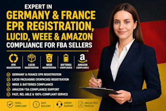register german epr, lucid, weee and amazon compliance for fba sellers