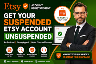 unsuspended etsy seller account etsy account creation etsy seller account setup