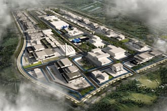 help with urban design planning mapping, rendering