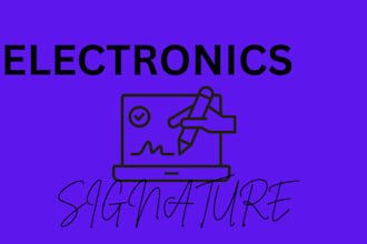design a professional digital signature