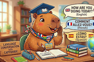 offer english conversation practice