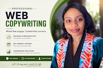 write a website copy that sells your brand