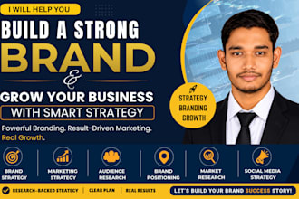 develop brand strategy, brand positioning and market research insights