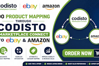 do product mapping through codisto marketplace connect to ebay amazon