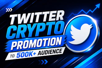 do organic twitter x marketing crypto promotion